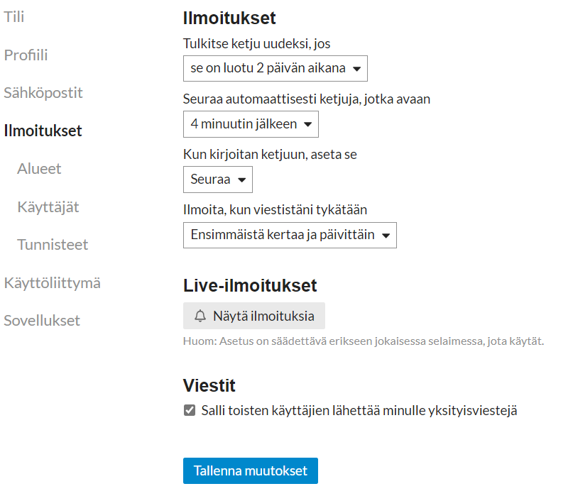 discourse-kayttaja-asetukset-ilmoitukset